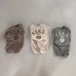 [73-120cm] 英字プリントカジュアル セットアップ - Image 11