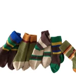 [GOODS] カラー切り替え ボーダー ソックス - Image 10