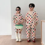 [90-150cm]ハート姉妹兄弟コーデ セットアップ - Image 15