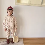 [80-130cm] 葉柄ボア セットアップ - Image 3