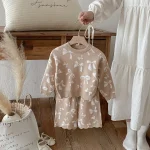 [73-110cm] リボン セットアップ - Image 7