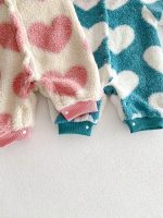 [66-100cm] ハート柄 オールインワン - Image 5