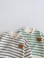 [73-110cm]熊ボーダー セットアップ - Image 3