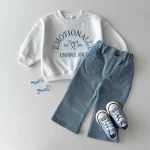 [80-130cm]コーデュロイ アレア パンツ - Image 2