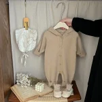 [66-100cm] ウサギフード付き オールインワン - Image 5