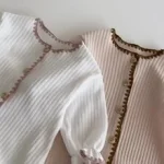 [66-90cm] シンプル ロンパース - Image 4