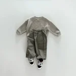 [73-120cm] ポケット付き カジュアル パンツ - Image 8