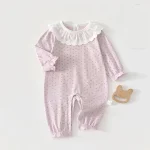 [66-90cm]ロンパース レオパードOR月柄 オールインワン - Image 7