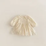 [66-90cm]ロンパース レース風 肌触り良い おしゃれ ベビー服 - Image 4