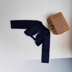 [90-140cm] フォーマル セーラー風 丸襟 シャツ/ワンピース - Image 14