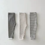 [73-120cm] ドットorチェック レギンス - Image 12