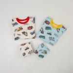 [80-130cm] 車プリント ルームウェア - Image 9