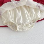 [66-90cm]ロンパース 蝶結び レッド 可愛い おしゃれ 定番 - Image 10