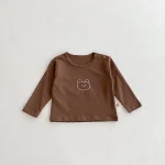 [73-100cm] 熊プリント シャツ - Image 16