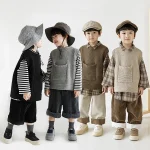 [80-150cm]ポケット付き ベスト - Image 10