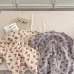 [80-130cm] 葉柄ボア セットアップ - Image 6