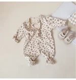 [66-90cm]ウサギor花柄ORパンダ オールインワン - Image 12