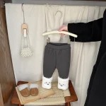 [73-110cm] 動物柄 ボア レギンス - Image 5