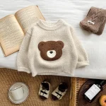 [73-110cm] 可愛い プリント セーター - Image 9