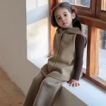 [90-140cm] フーディ ベスト or ボトムス orインナー シャツ - Image 6