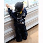 [80-140cm]クール プリント トップス/パンツ - Image 5