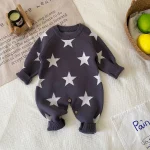 [66-90cm] 星or月柄 オールインワン - Image 11