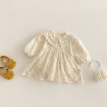 [66-90cm]ロンパース レース風 肌触り良い おしゃれ ベビー服 - Image 7