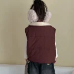 [80-150cm] ボア襟 ベスト - Image 10