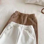 [73-110cm] コーデュロイボア ロングパンツ - Image 4