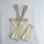 [73-100cm]サロペット カラフル 切り替え 履きやすい ボトムス - Image 4