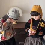 [80-140cm] 花柄 セーター - Image 7