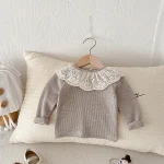 [66-10cm] レース襟 トップス - Image 26