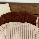 [66-90cm] ニット リブ セットアップ - Image 15