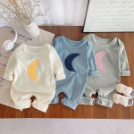 [66-90cm] 月柄 オールインワン - Image 4