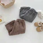 [73-120cm]チェック柄 ボトムス - Image 8