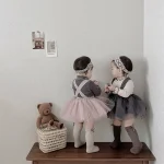 [66-90cm] 韓国風 レース ワンピース - Image 5