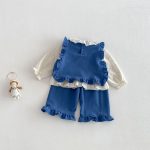 [73-120cm]ベストORボトムスORブラウス デニム 可愛い 人気 トレンド - Image 6