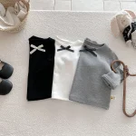 [66-100cm] リボン シャツ - Image 9