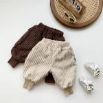 [73-120cm] コーデュロイボア ボトムス - Image 2