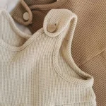 [80-130cm] レトロ シンプル サロペット - Image 9