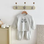 [80-130cm] 笑顔柄カジュアル セットアップ - Image 18