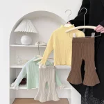 [66-100cm] リブアレア パンツ - Image 8