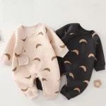 [52-80cm]オールインワン バナナ柄 肌触り良い おしゃれ ベビー服 - Image 6