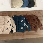 [66-100cm]月柄 カーディガン - Image 4