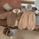 [73-110cm] コーデュロイボア アウター - Image 5