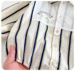 [66-90cm] ボーダー ロンパース - Image 7