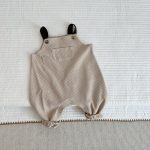 [66-90cm]サロペット 無地 ポケット付き 定番 シンプル - Image 7