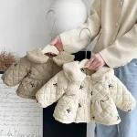 [66-100cm] リボン柄 アウター