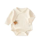 [59-80cm]ロンパース 着心地抜群 シンプル 肌触り良い ベビー服 - Image 3