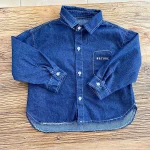 [80-150cm] ビッグ襟 ワンピース  or デニム シャツ - Image 10